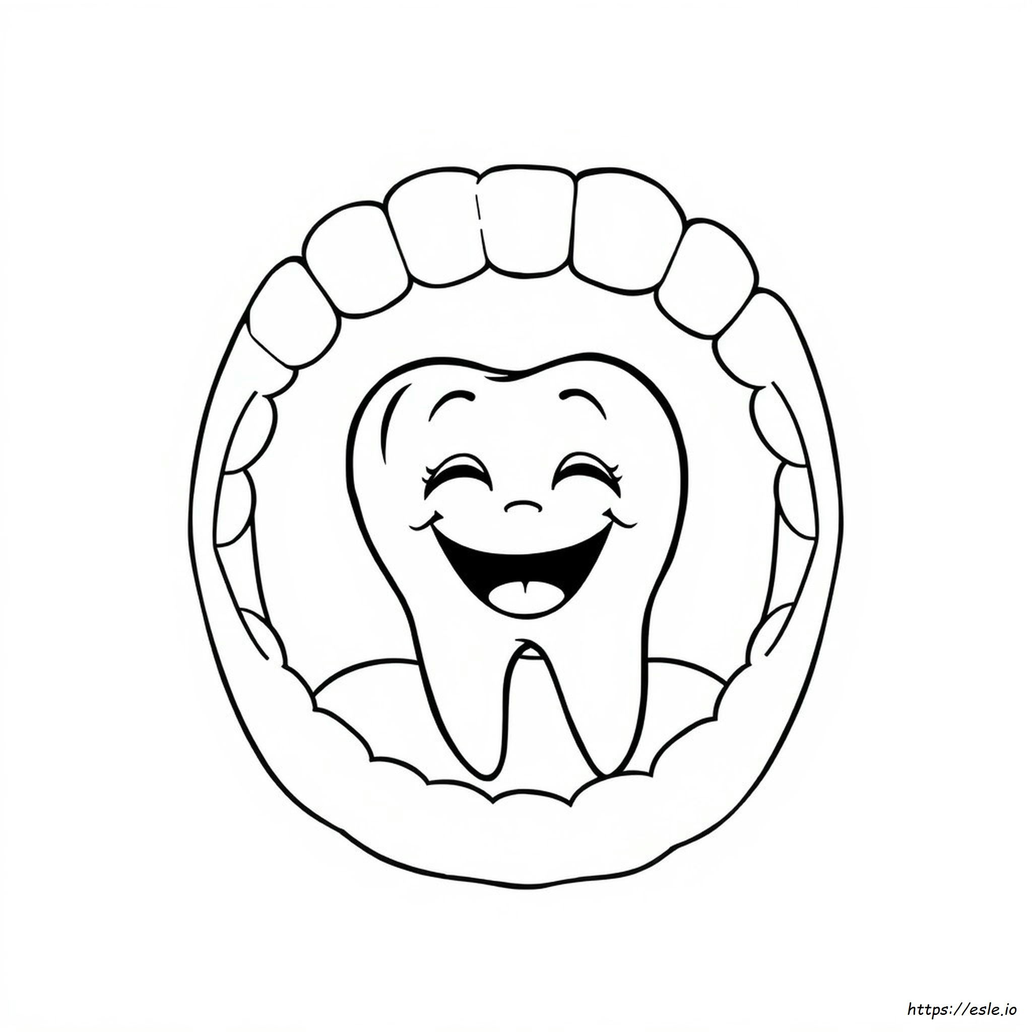 Tooth Colouring In