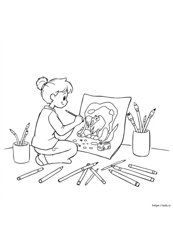 Make Yourself A Coloring Page
