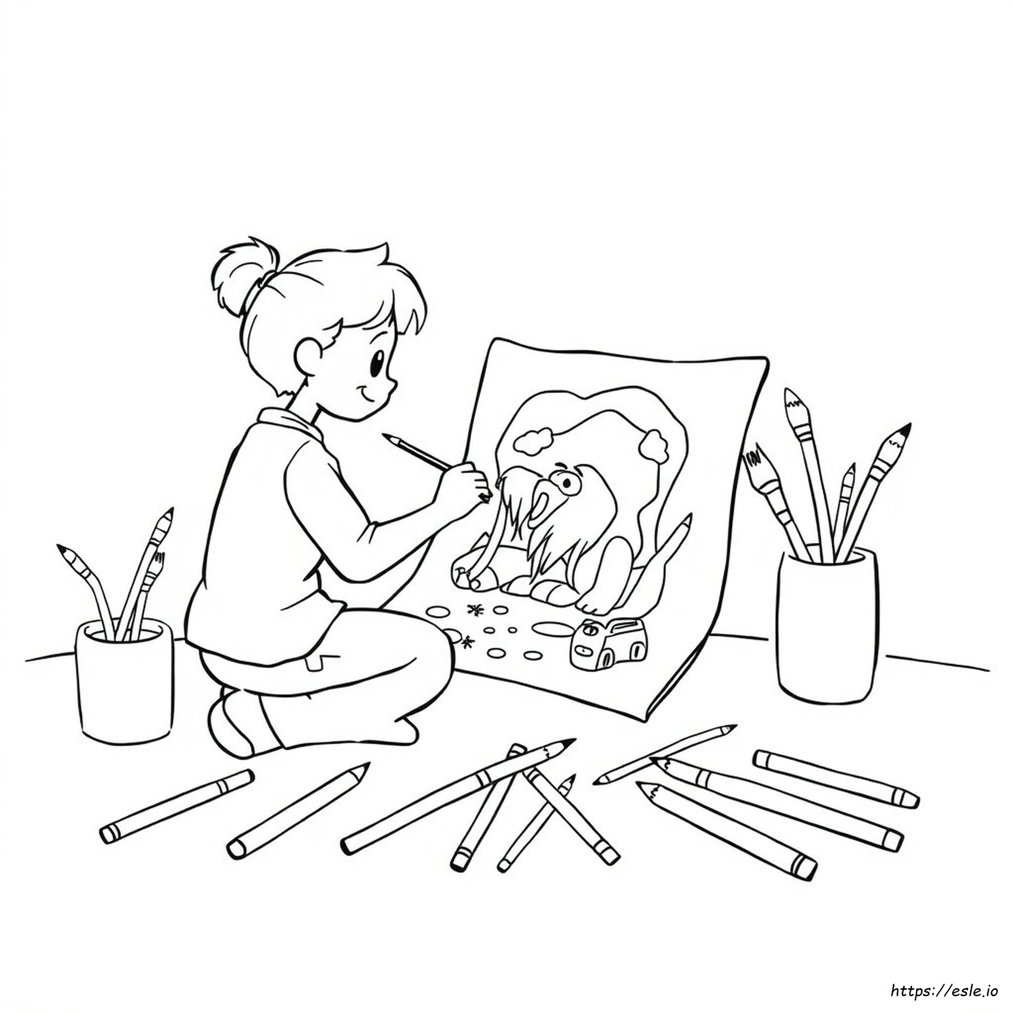 Crea Il Tuo Disegno Da Colorare