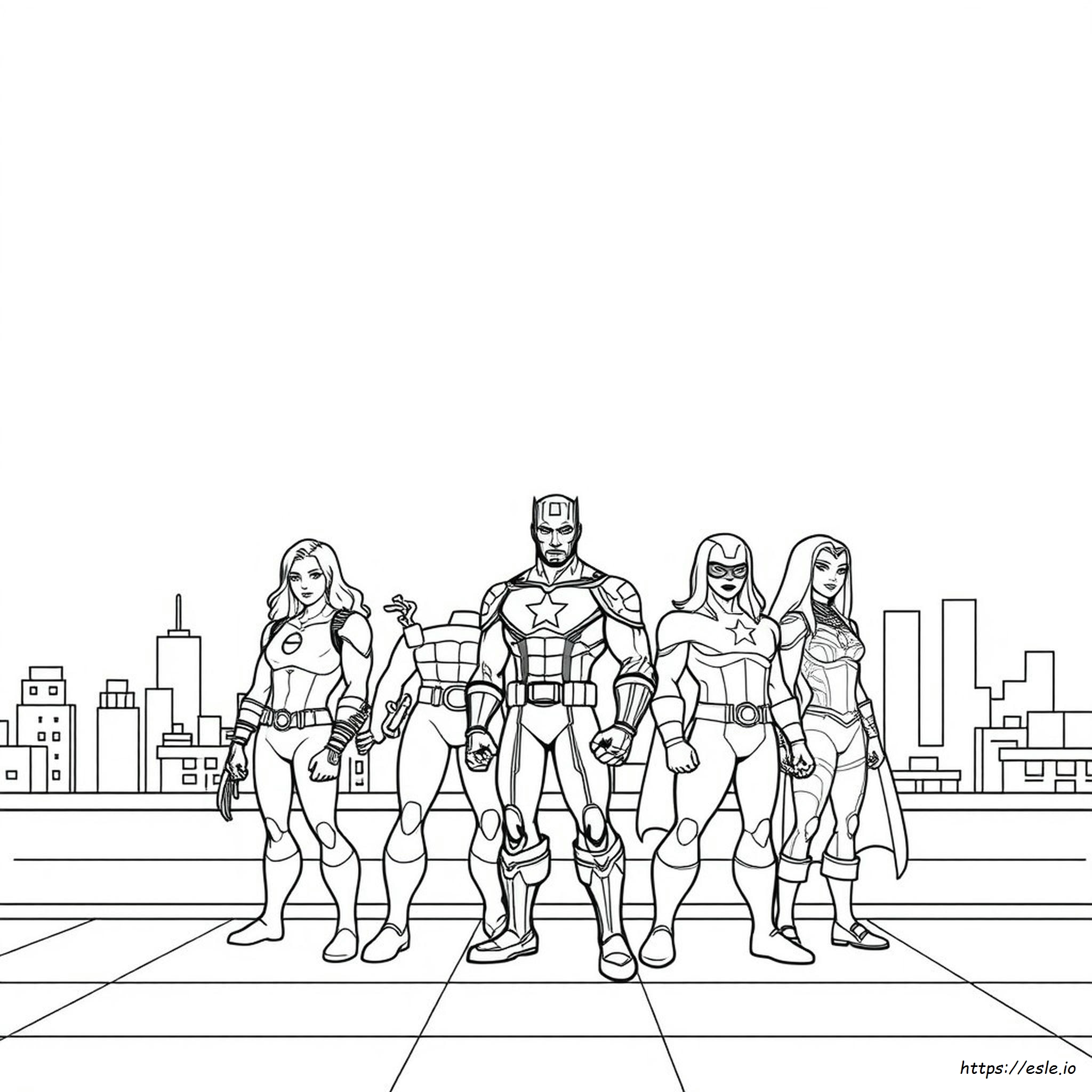 Printable Avengers Coloring Pages Pdf