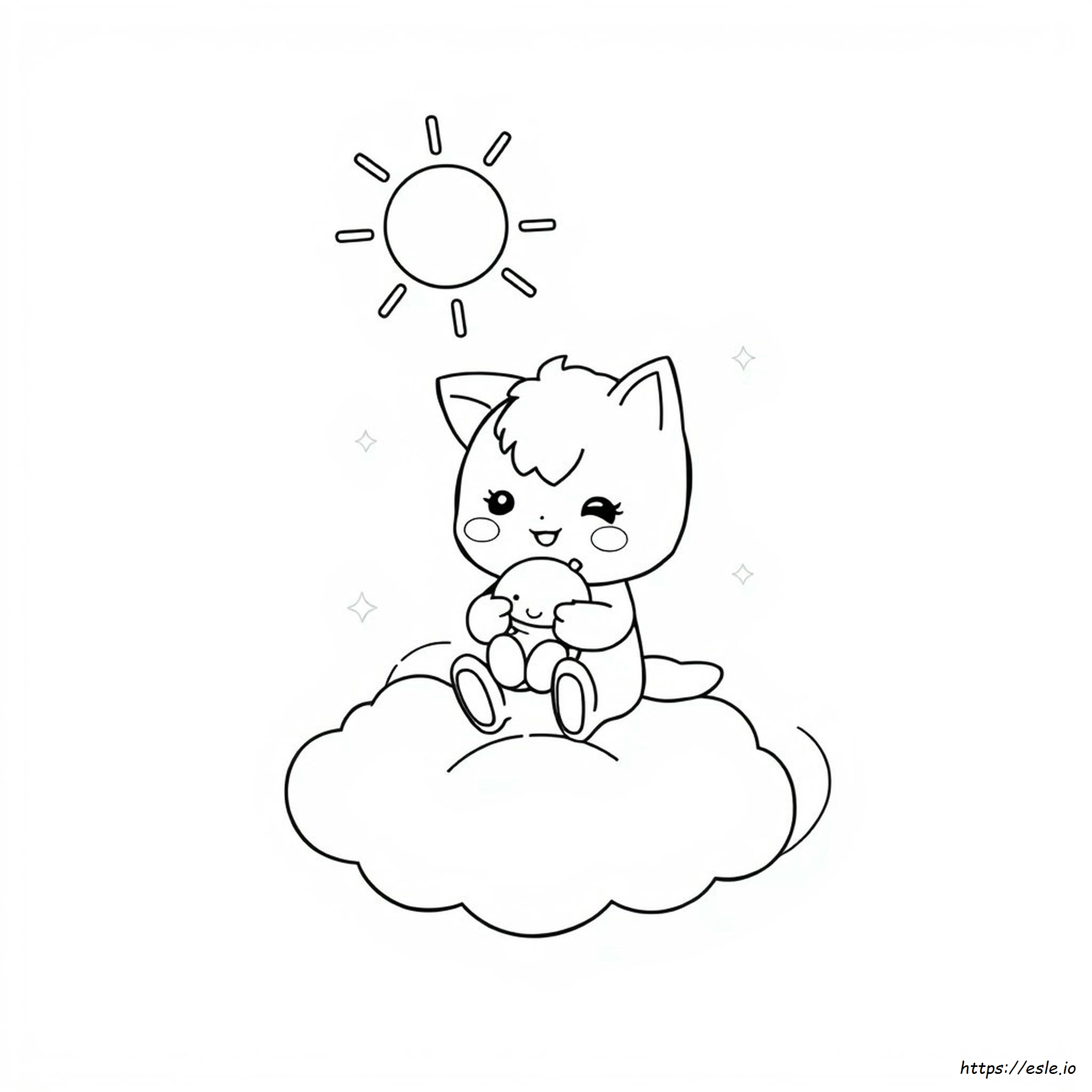Gambar Mewarnai Kuromi