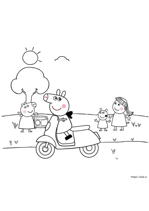 Coloring Pages Color Dibujos De Peppa
