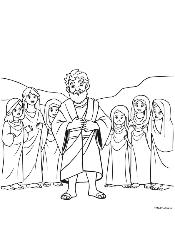 Coloriages De Joseph À Imprimer
