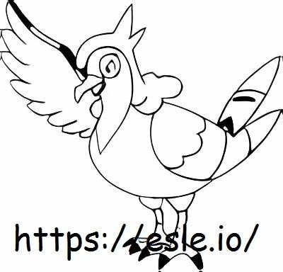 Tranquill coloring page