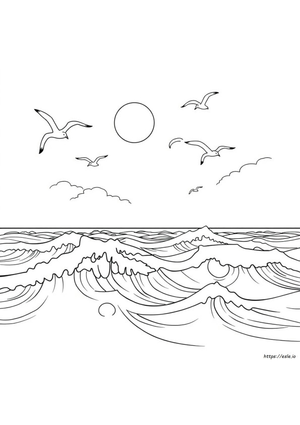Sea Coloring Pages For Adults