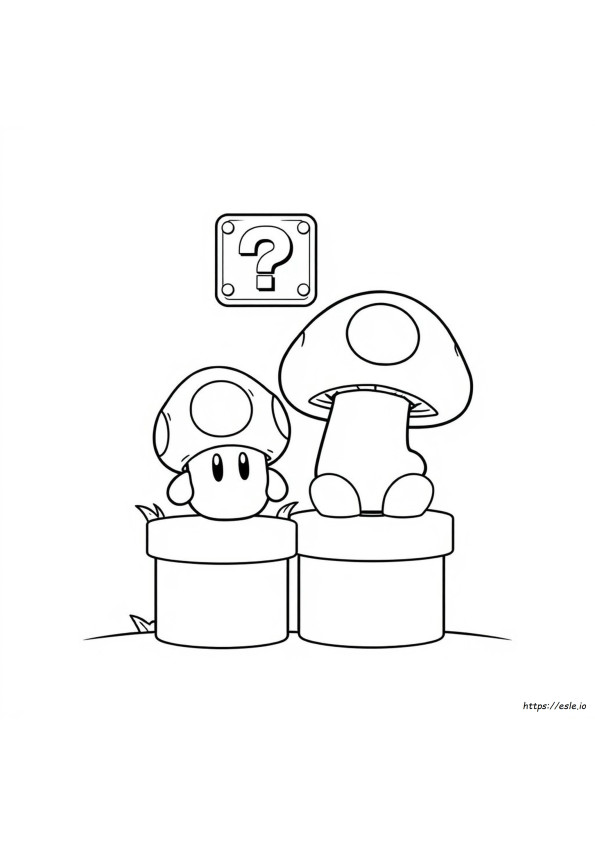 Coloriages Super Mario Bros U Deluxe