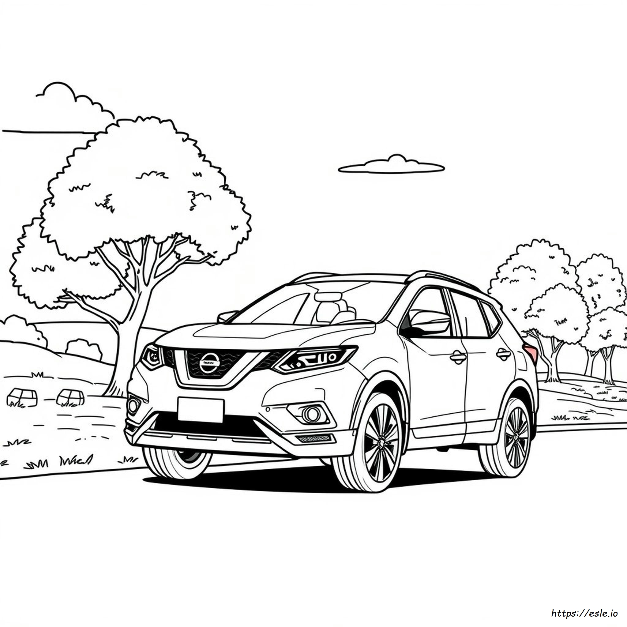 Nissan Rogue Da Colorare