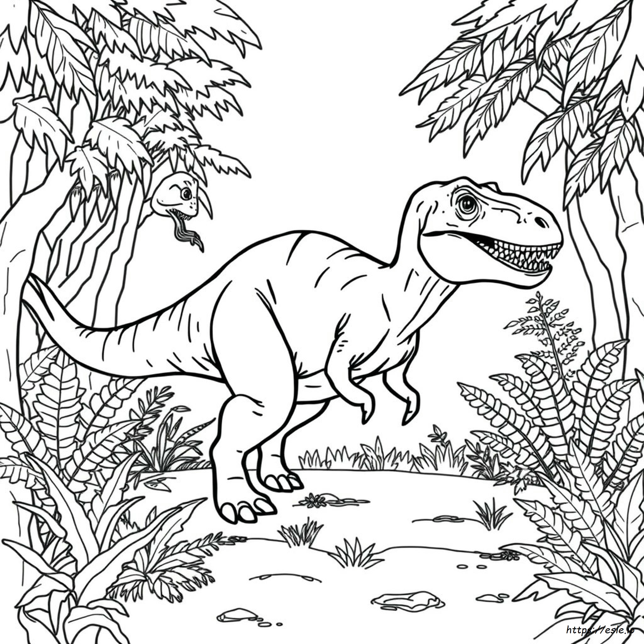 Free Jurassic Park Coloring Pages