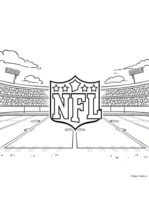 Printable Nfl Team Logo Coloring Pages