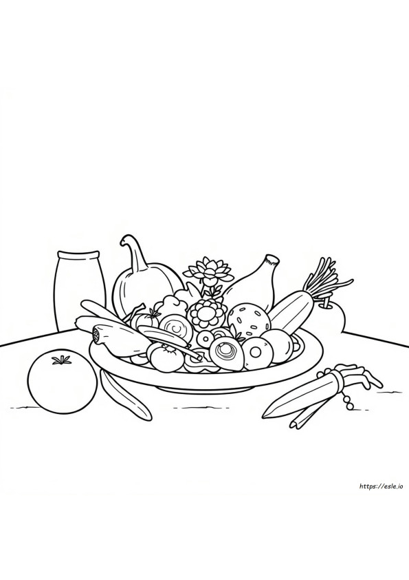 Free Nutrition Coloring Pages