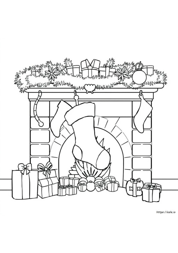 Colouring In Stocking