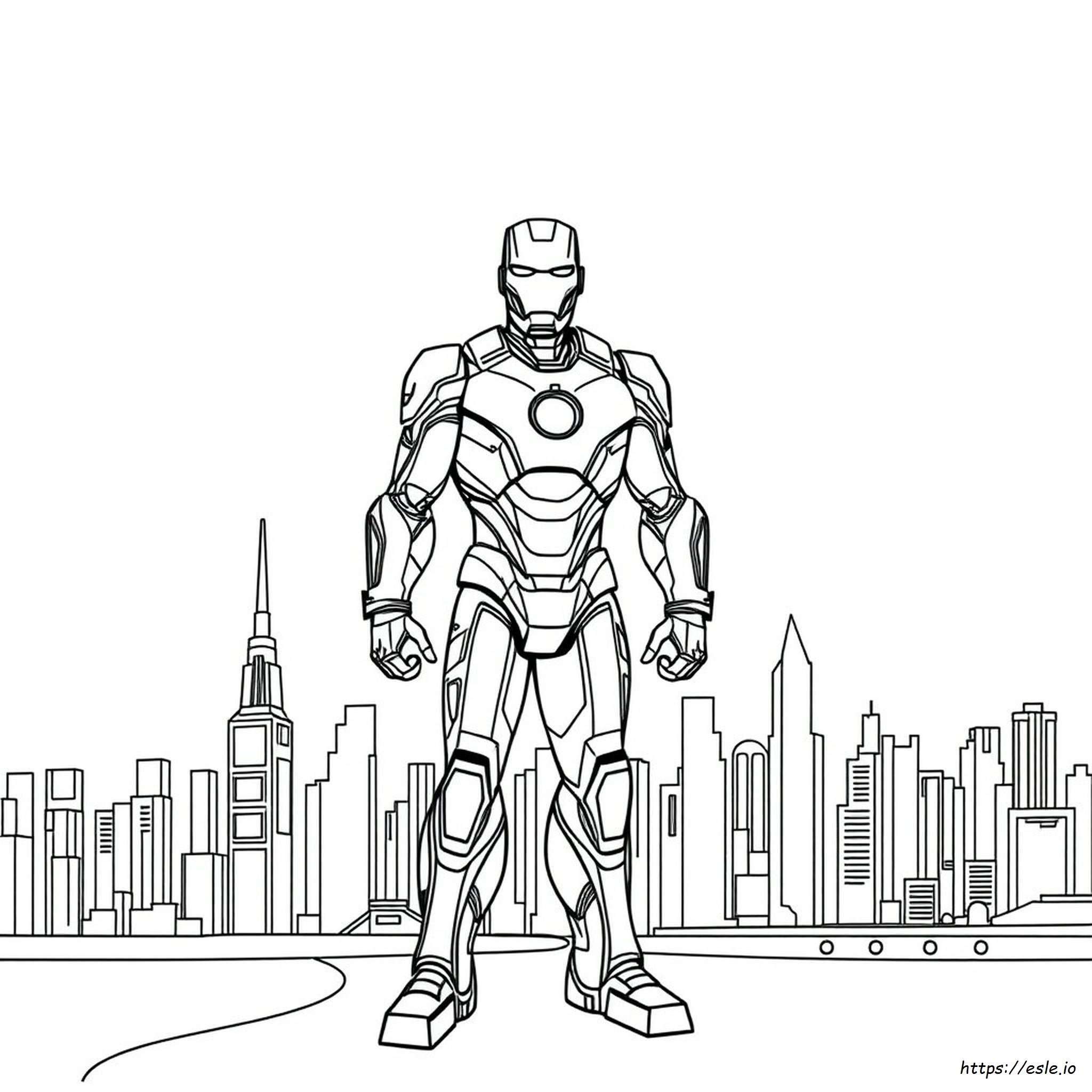 Iron Man Coloring Pages Online