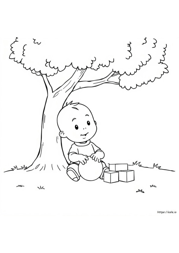 Caillou Boyama Sayfaları Yazdır