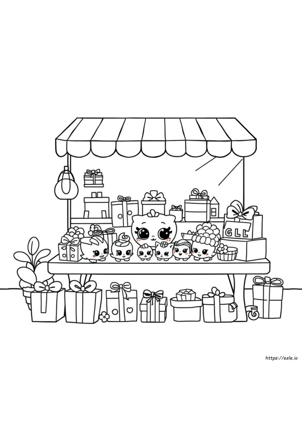 Colouring Shopkins