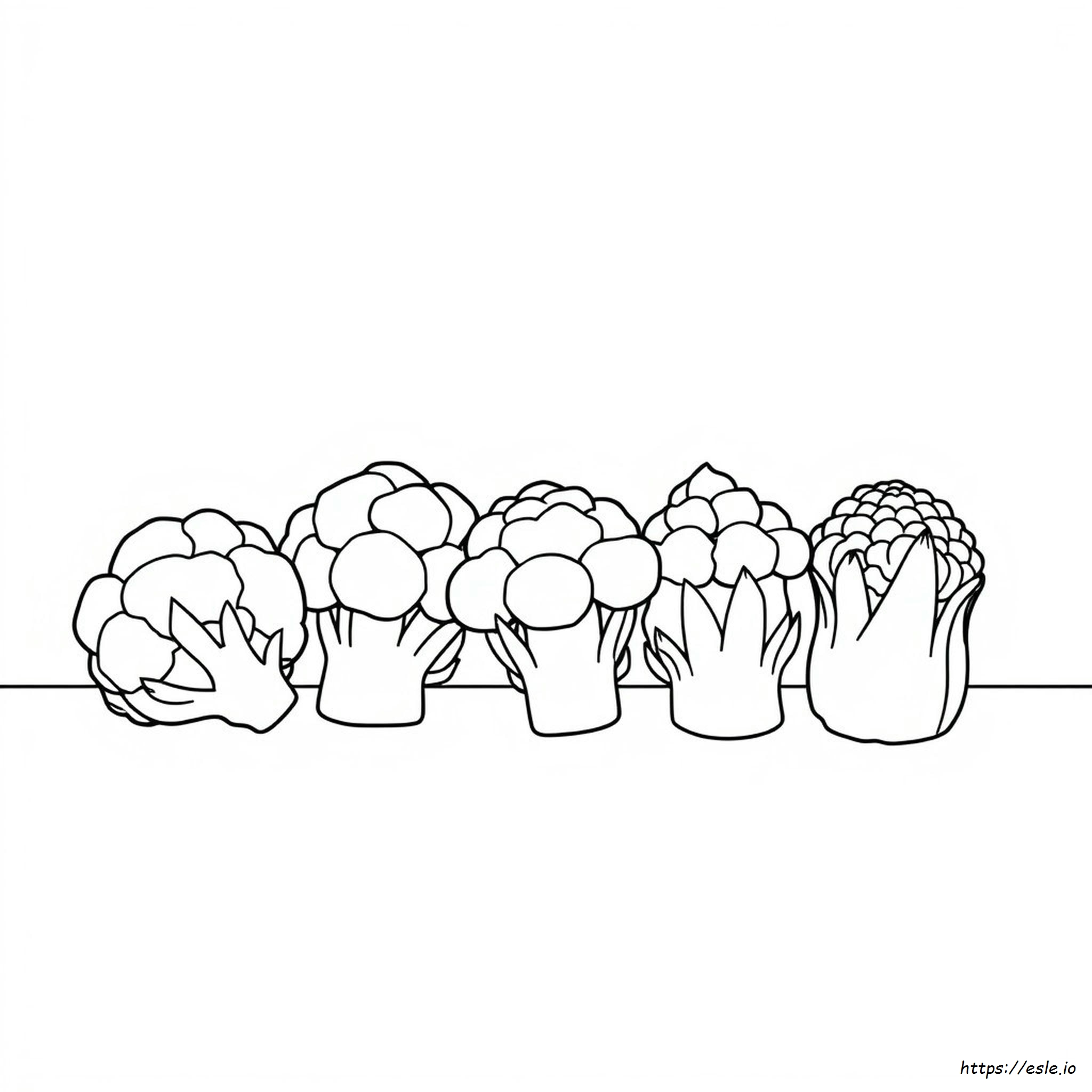 Different Colors Of Cauliflower