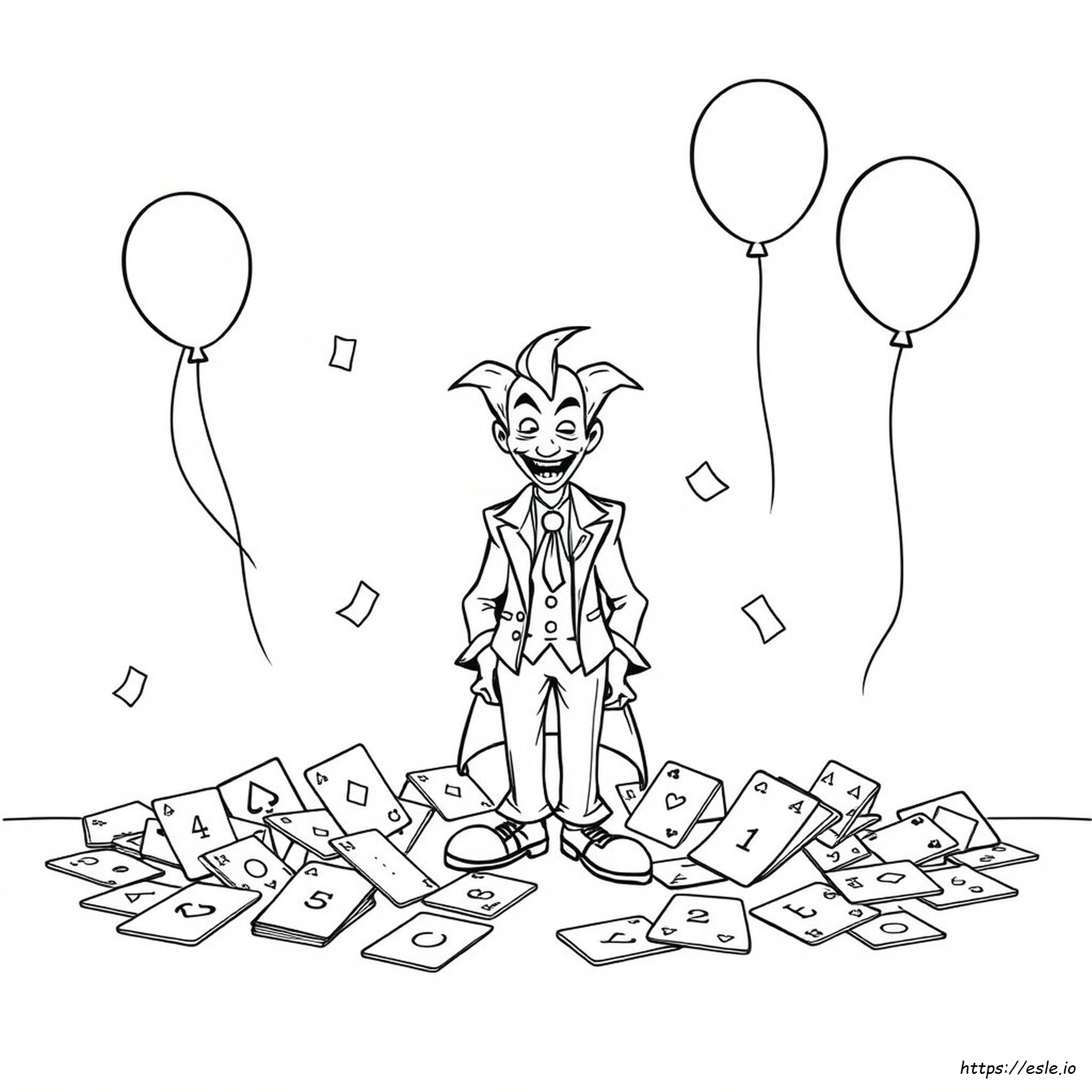 Joker Coloring Book Pages