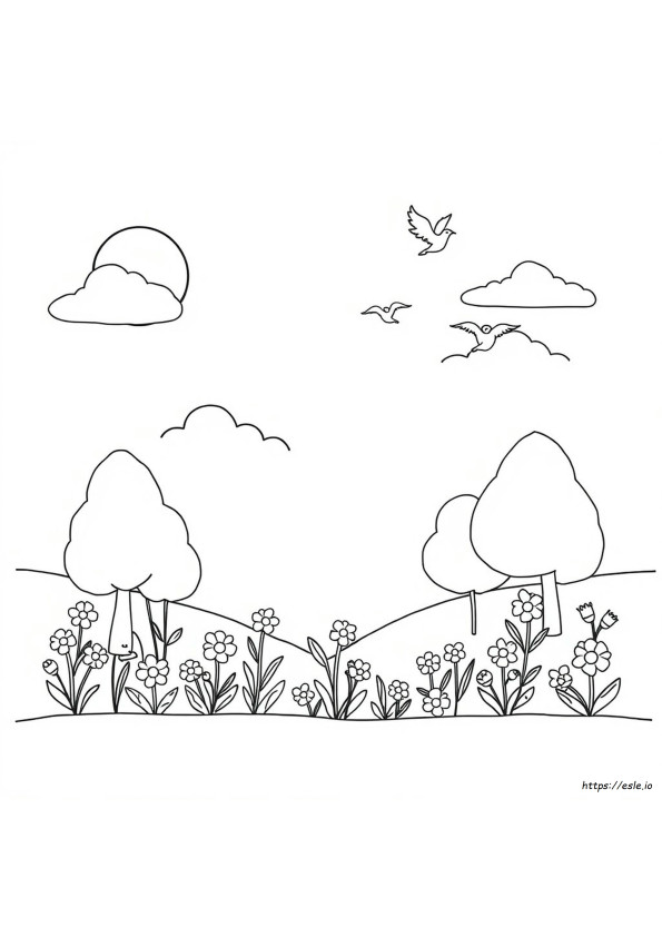 Day Coloring Page
