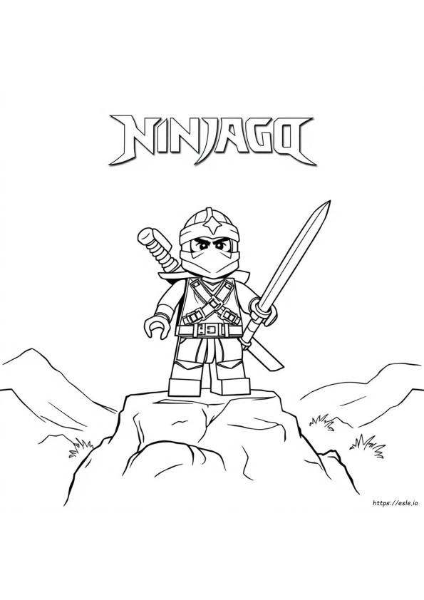 Ninjago Arin Coloring Pages