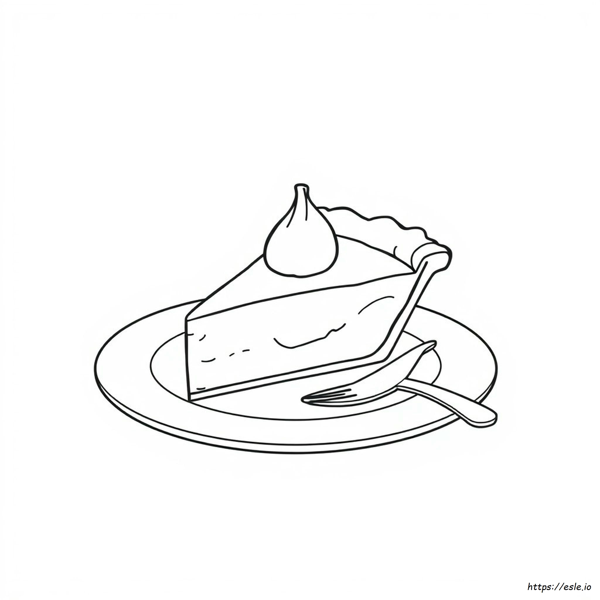 Coloring Pages Of Pumpkin Pie