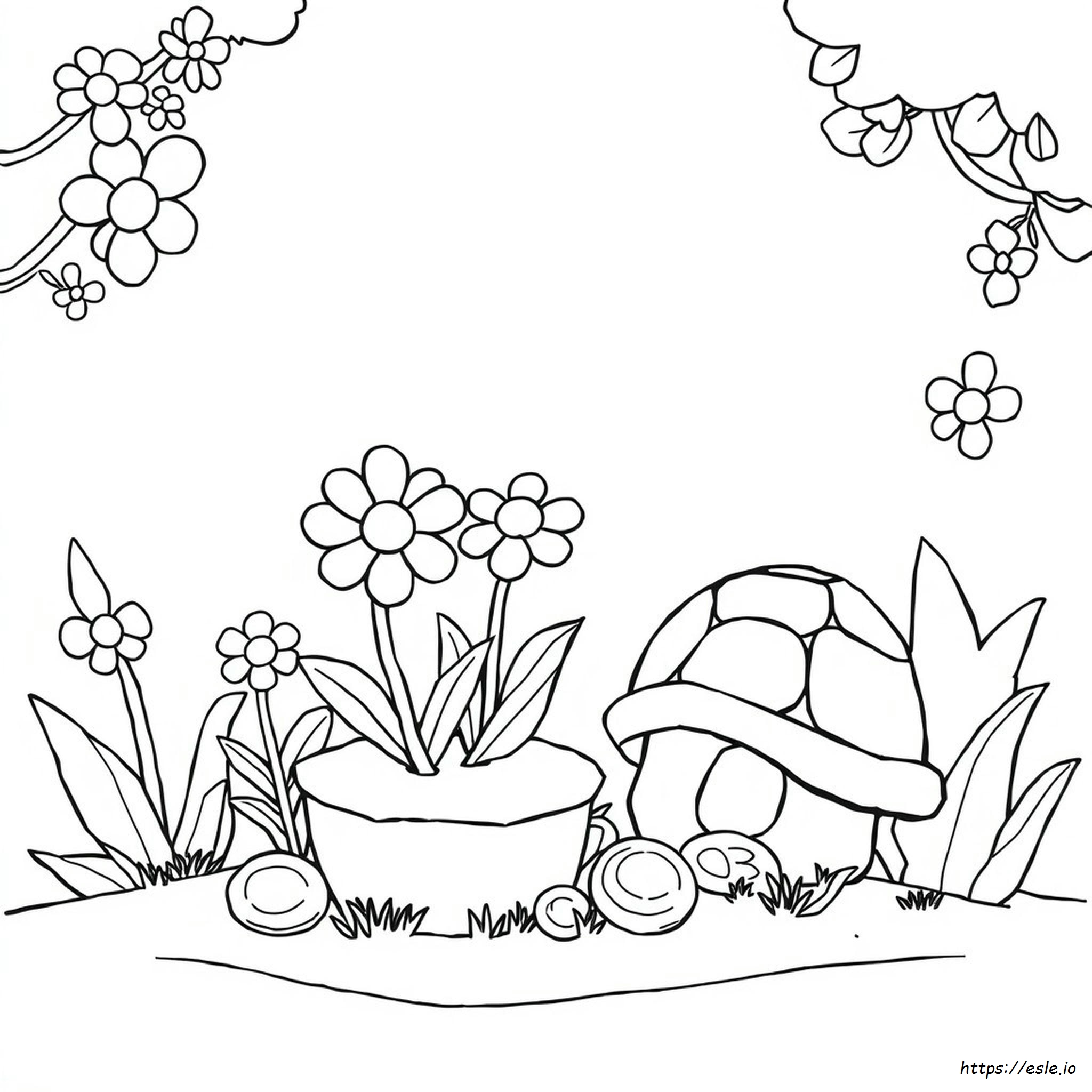 Daisy From Mario Coloring Pages