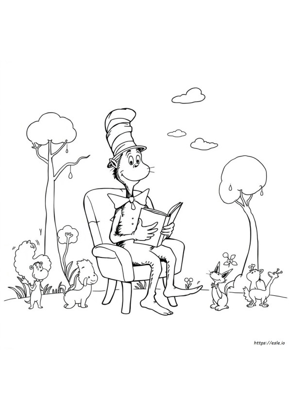 Personaggi Del Dottor Seuss Da Colorare