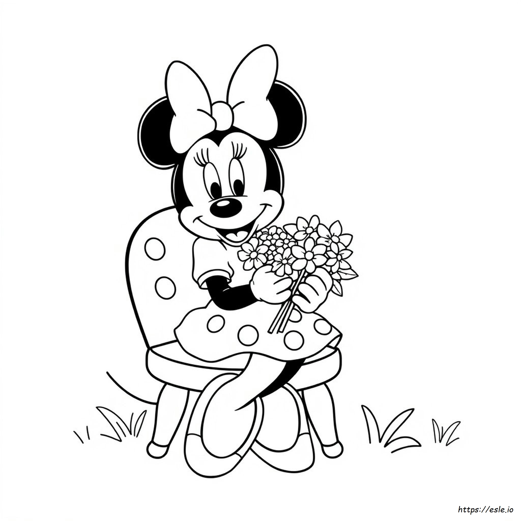 Minnie Mouse Disegni Da Colorare Stampabili Pdf Gratis