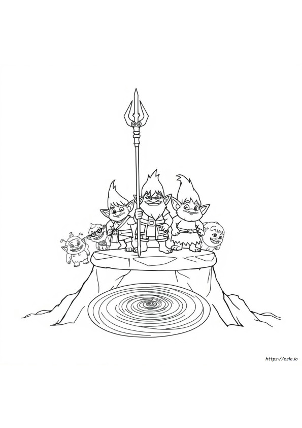 Coloring Page Trollhunters Kolorowanki