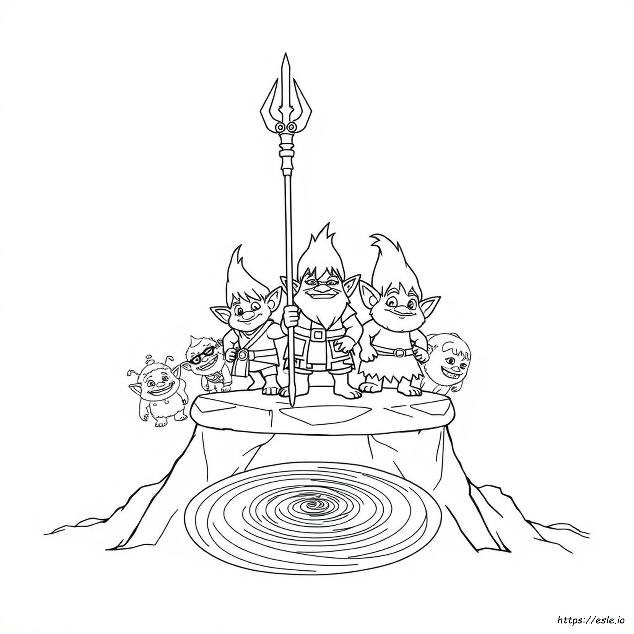 Coloring Page Trollhunters Kolorowanki