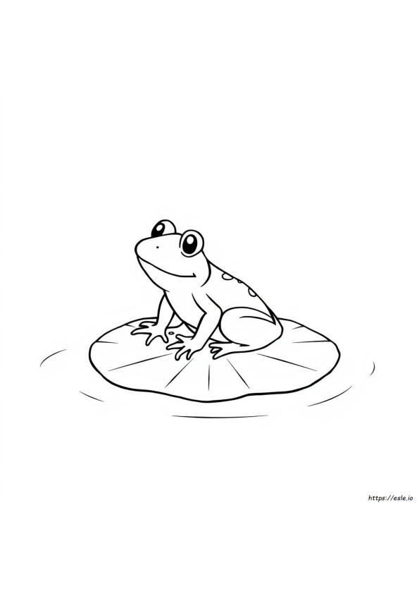 Sapo Clipart Para Colorir