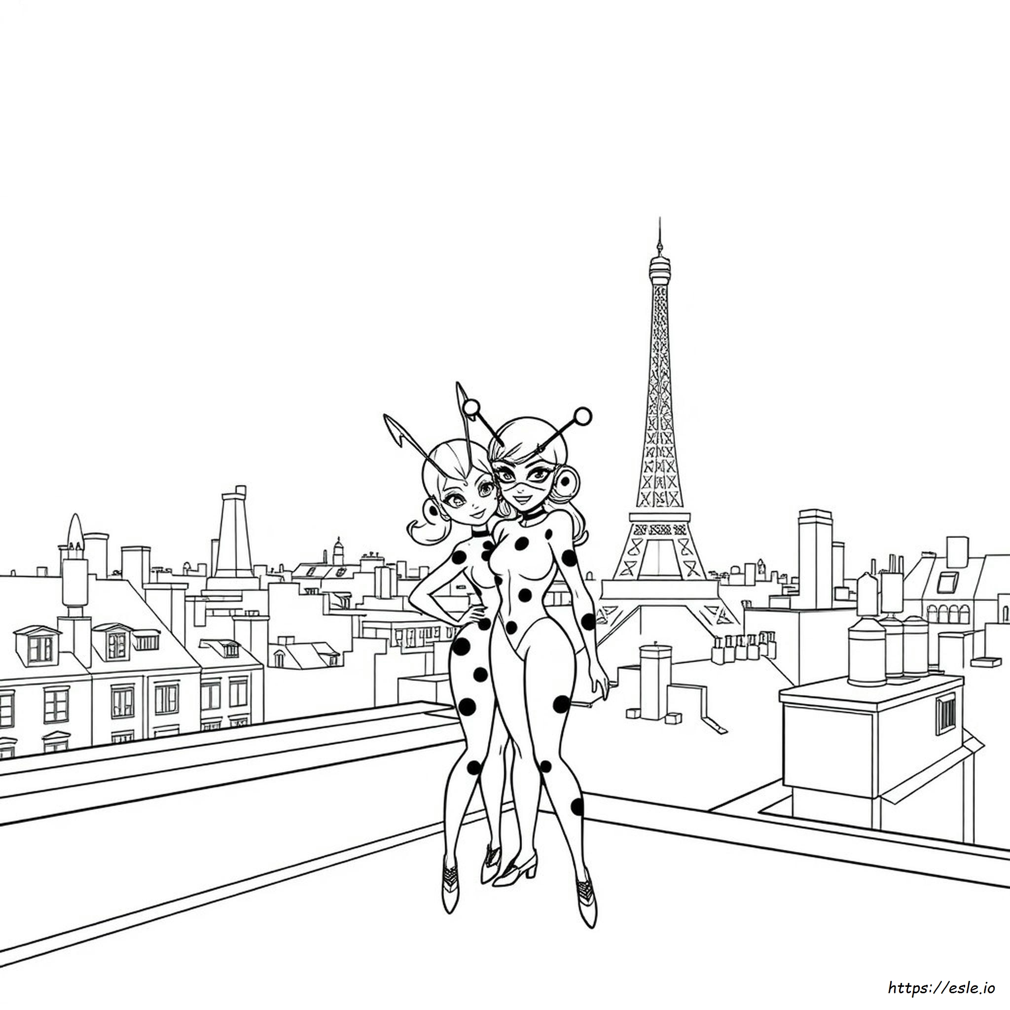 Miraculous Ladybug Colouring Pages Printable
