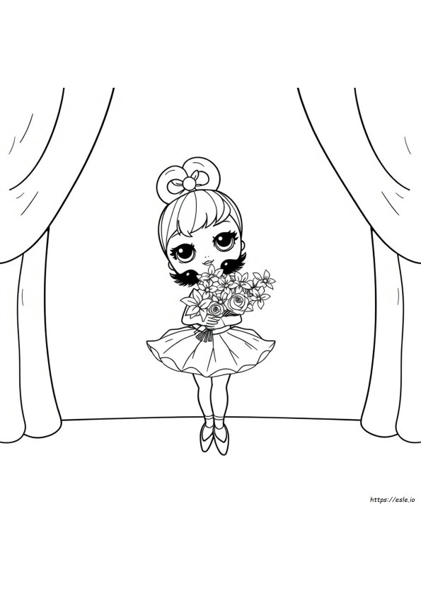 Lol Ballerina Disegni Da Colorare
