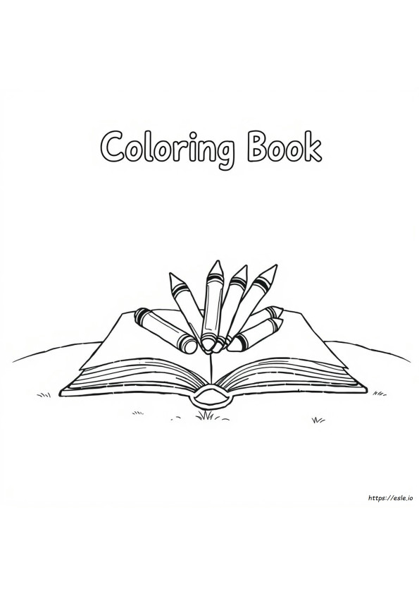 Coloring Book Cover Design