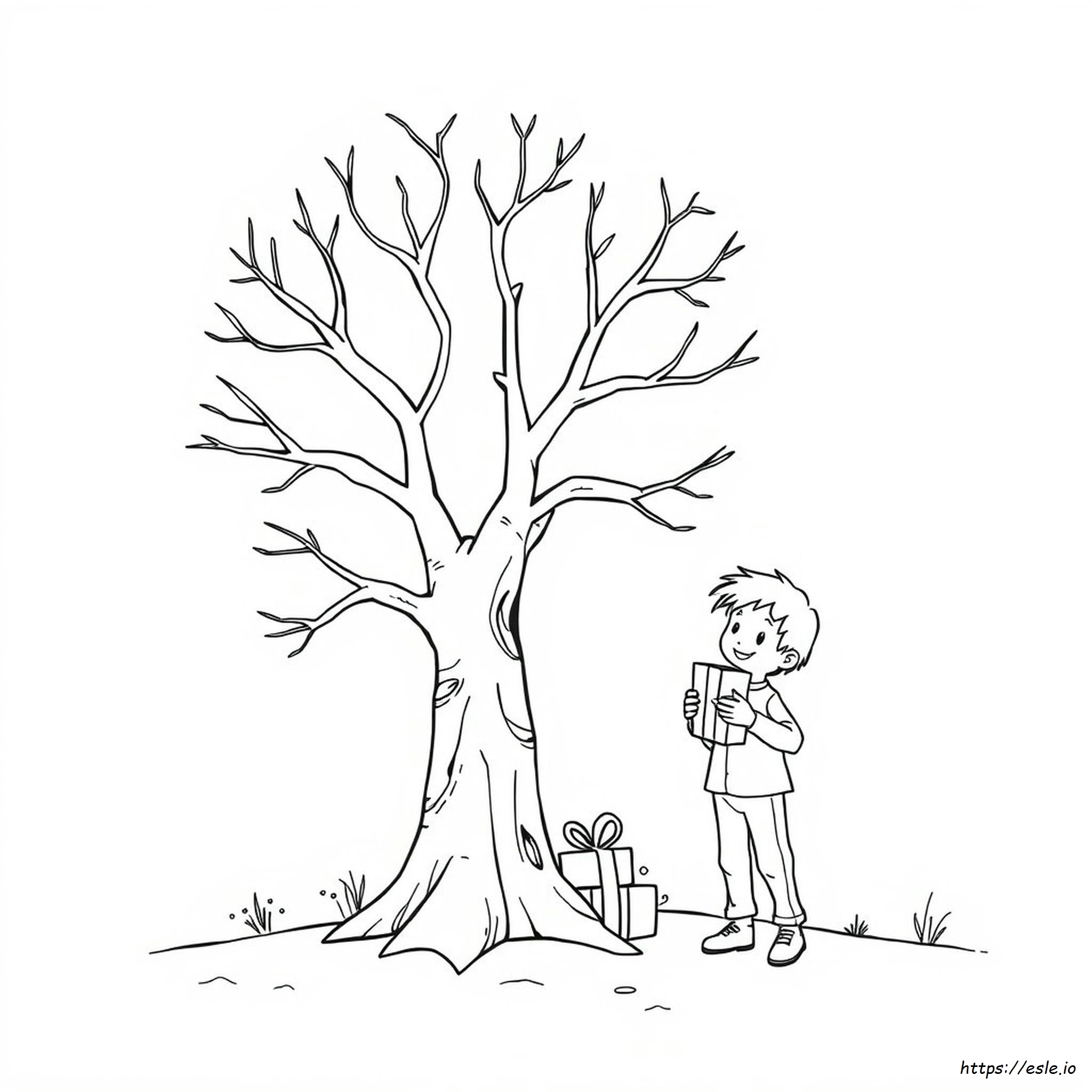 The Giving Tree Coloring Pages