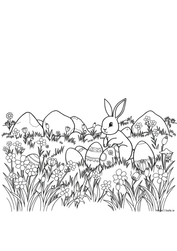 Pagene Da Colorare Con Parole Di Pasqua