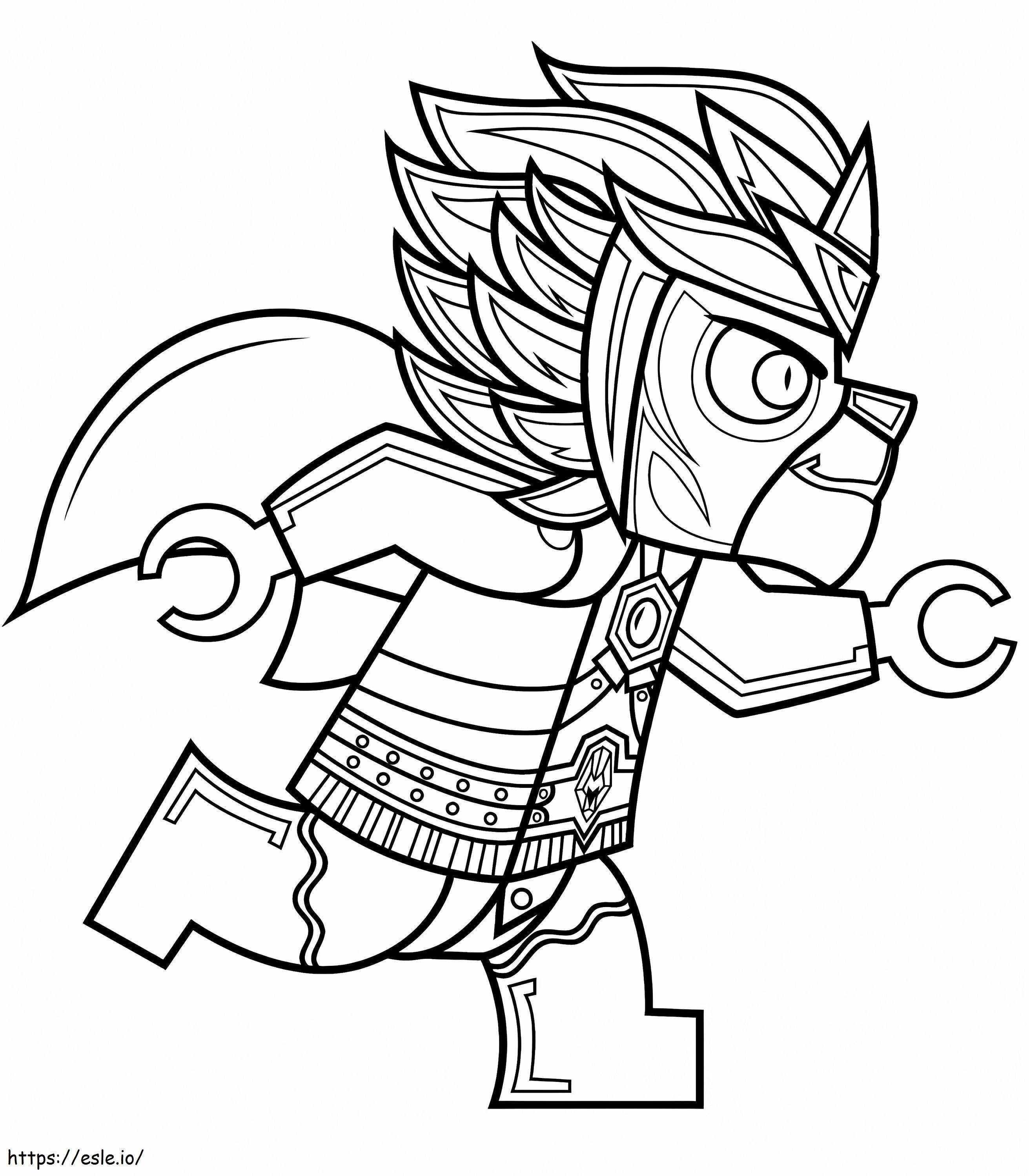 Lego Chima Laval coloring page