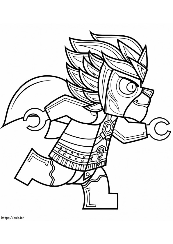Lego Chima Laval coloring page