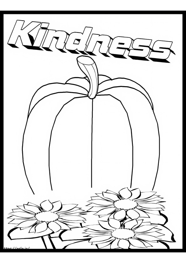 Kindness To Print coloring page