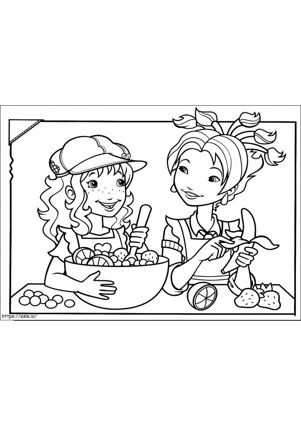 Holly Hobbie And Friends 10 coloring page