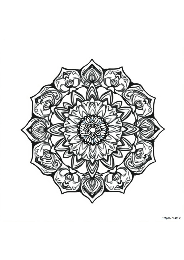 Mandala Coloring Pages For Teens