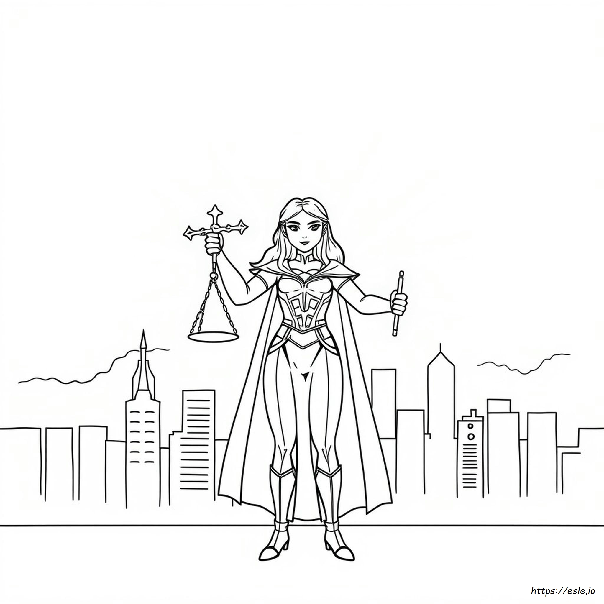 Coloring Pages Justice
