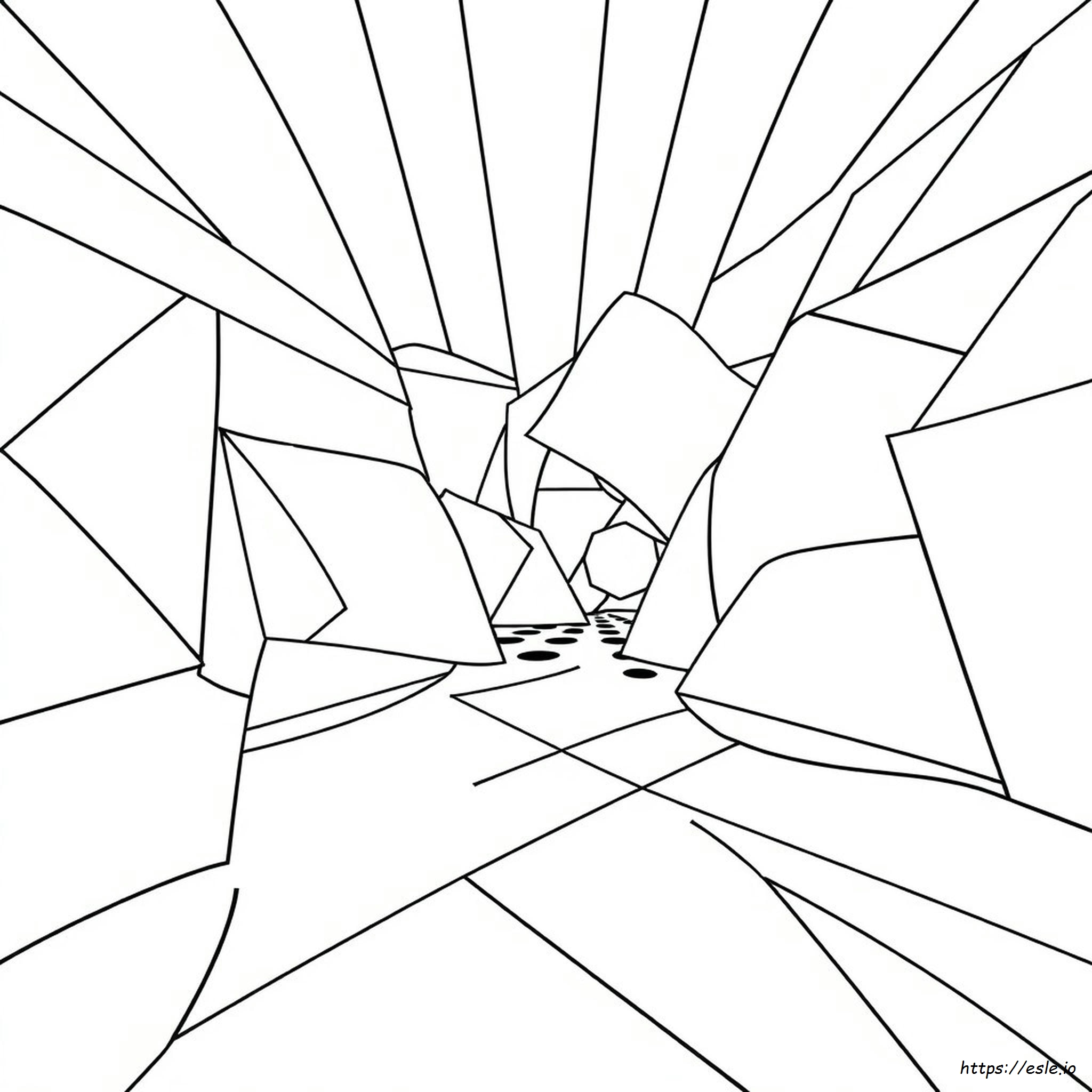 Kolorowanki Geometryczne Iluzje Optyczne
