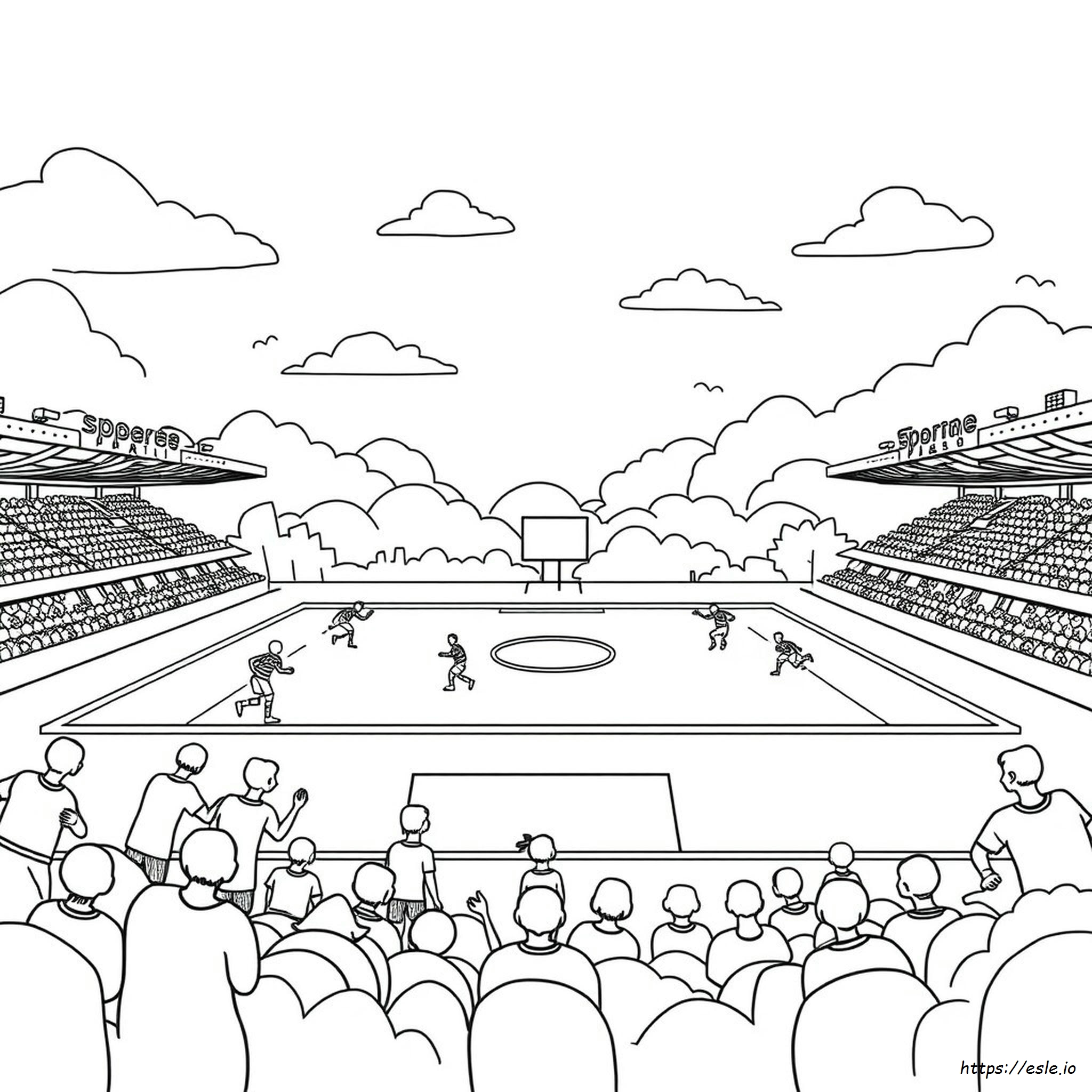 Free Sports Coloring Pages To Print