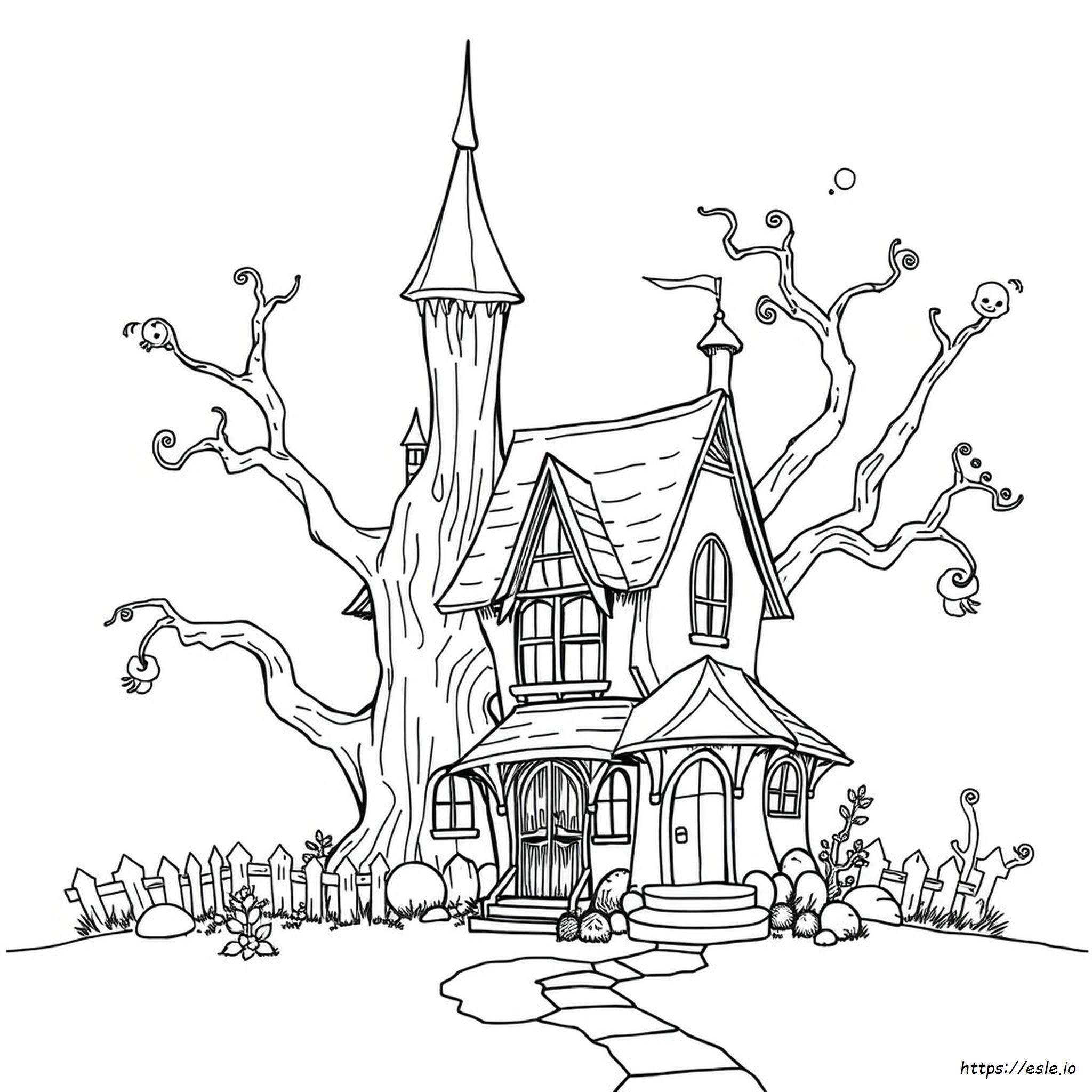 Tim Burton Coloring Book