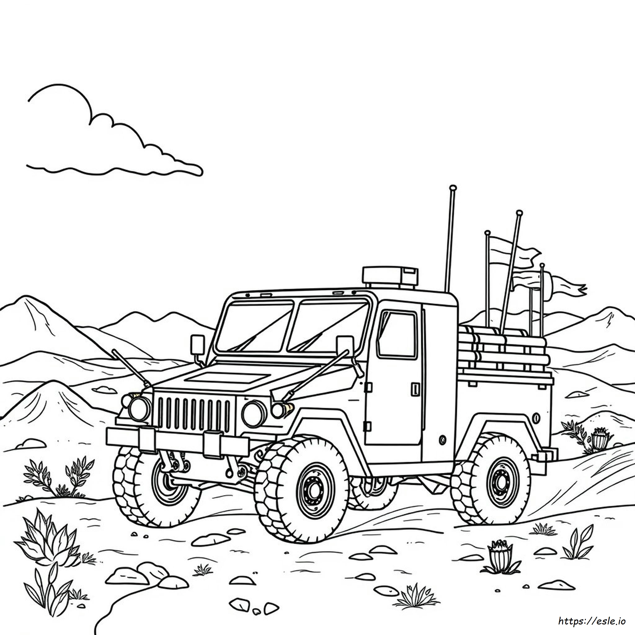 Military Coloring Pages Free