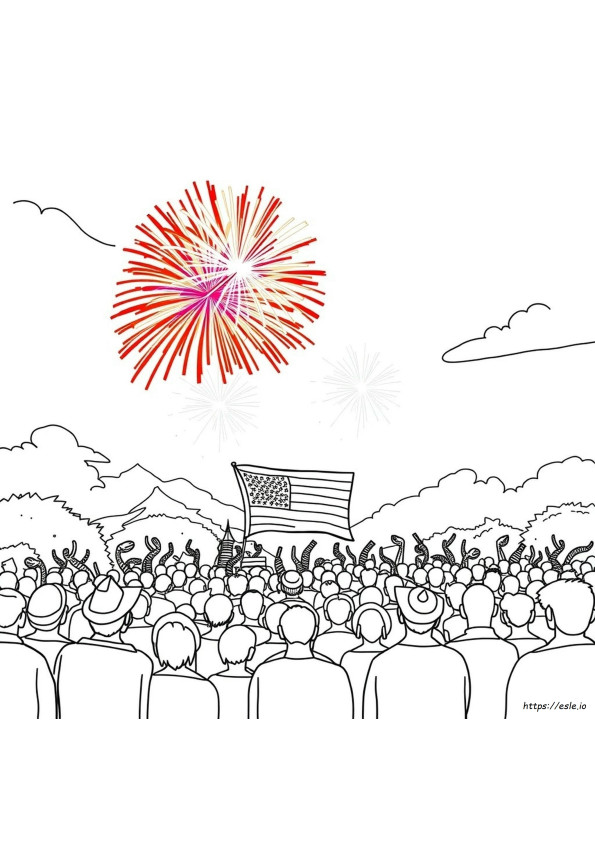 Coloring Pages For 4Th Of July