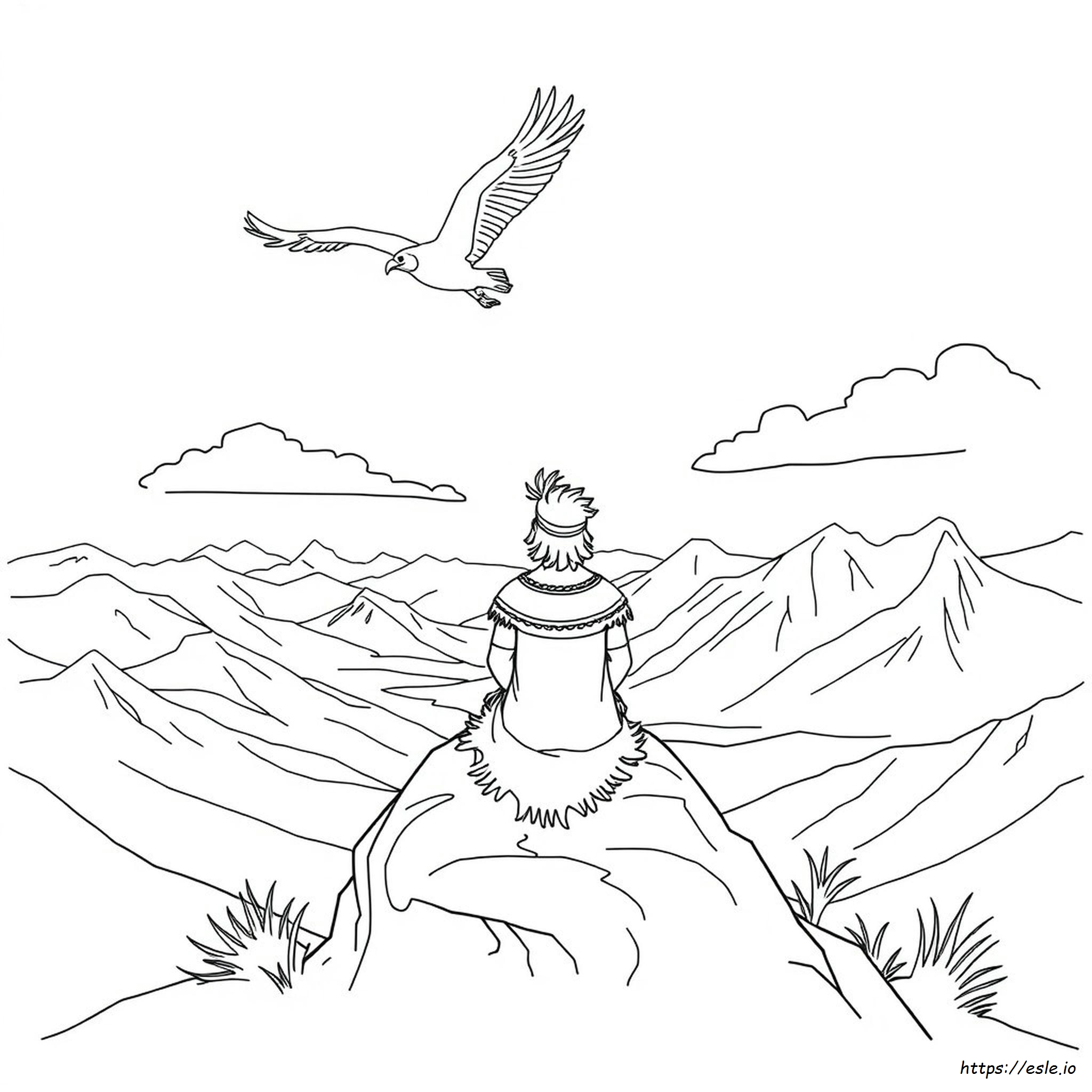 Kuzco Coloring Page