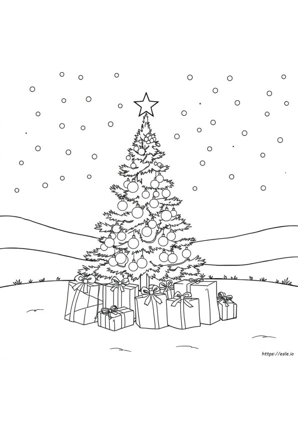 Hard Christmas Coloring Pages For Adults