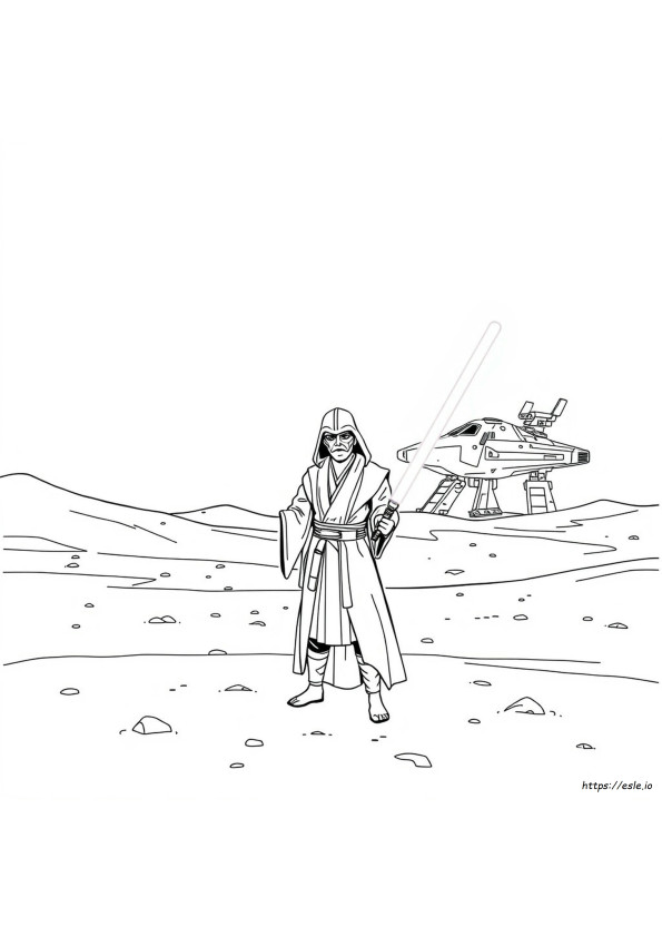 Star Wars Birthday Coloring Pages
