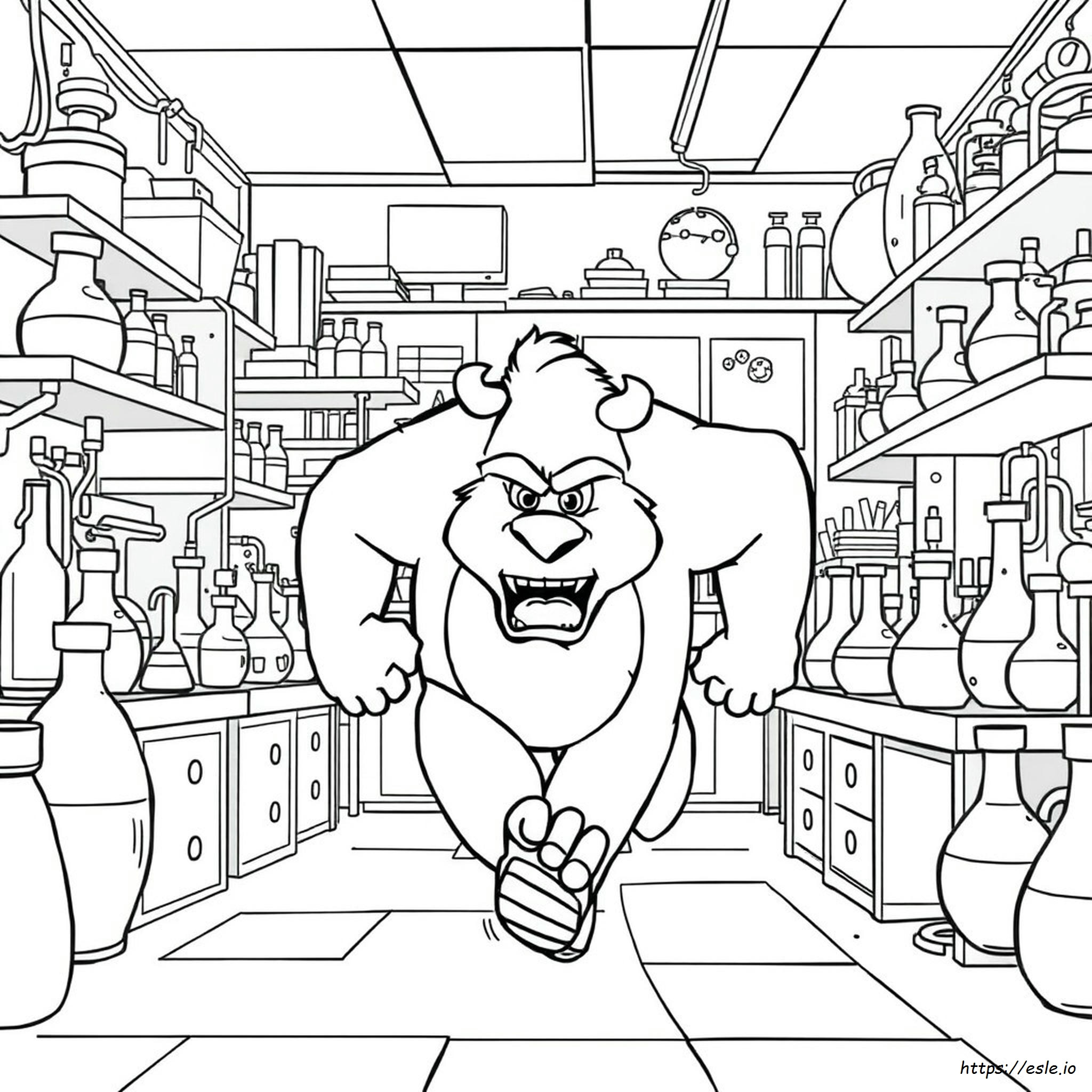 Beast Lab Ausmalbilder