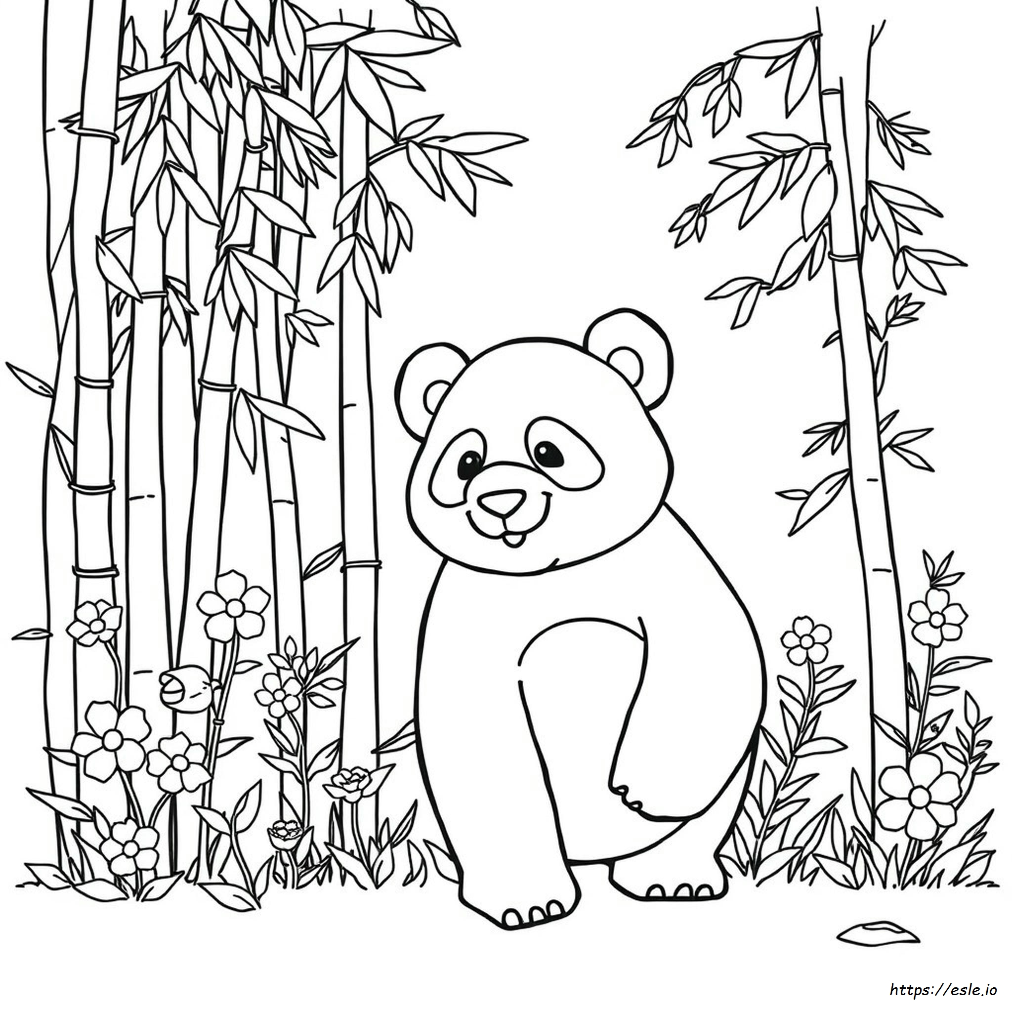 Combo Panda Da Colorare